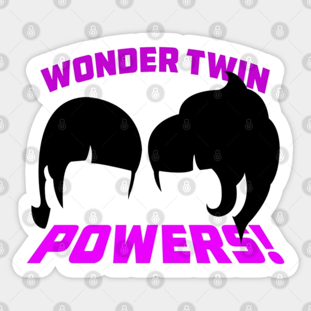 Wonder Twins! Sticker by Elijah101